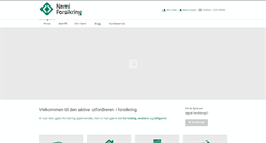 Desktop Screenshot of nemiforsikring.no